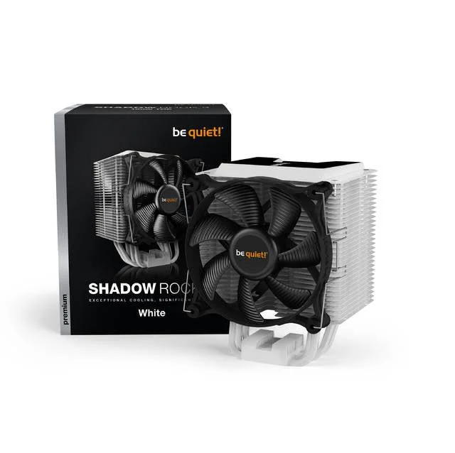 Be Quiet! Bk005 Shadow Rock 3 White 190W Tdp Cpu Fan