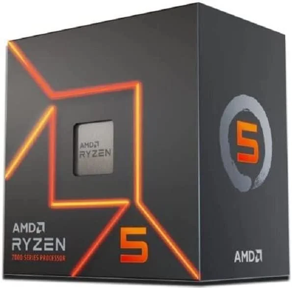 AMD Ryzen 5 7600 Desktop Processor 6-Core, 12-Thread AM5