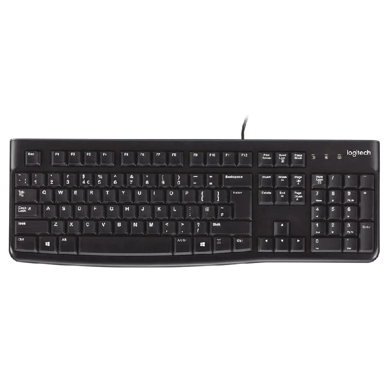 Logitech K120 Wired Keyboard English & Arabic