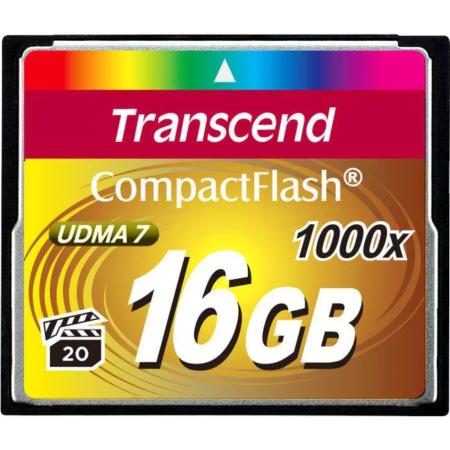 Transcend Ultimate 16 GB CompactFlash TS16GCF1000