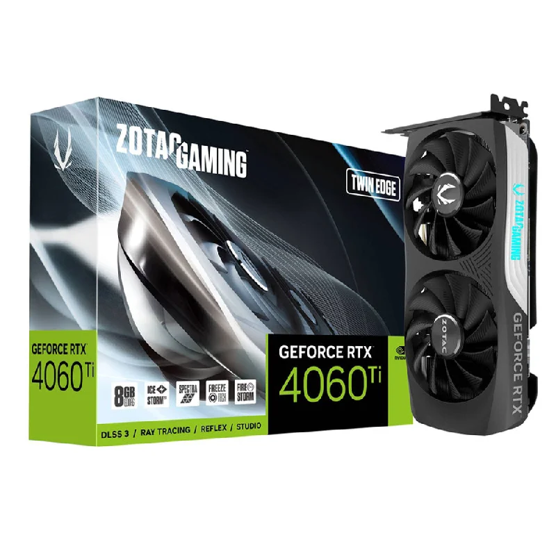 Zotac Gaming GeForce RTX 4060 Ti Twin Edge 8GB GDDR6 Graphics Card