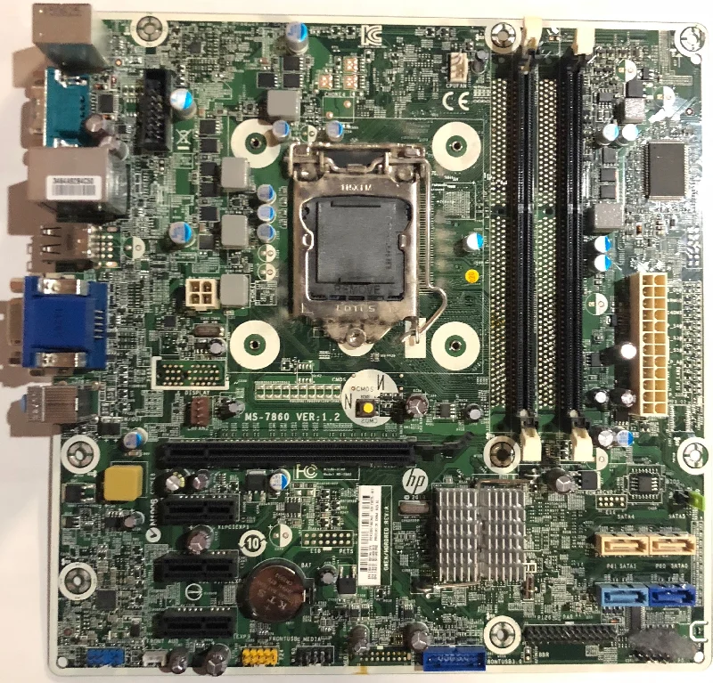 HP ProDesk 400 G1 Microtower MS-7860 Motherboard- 718413-001