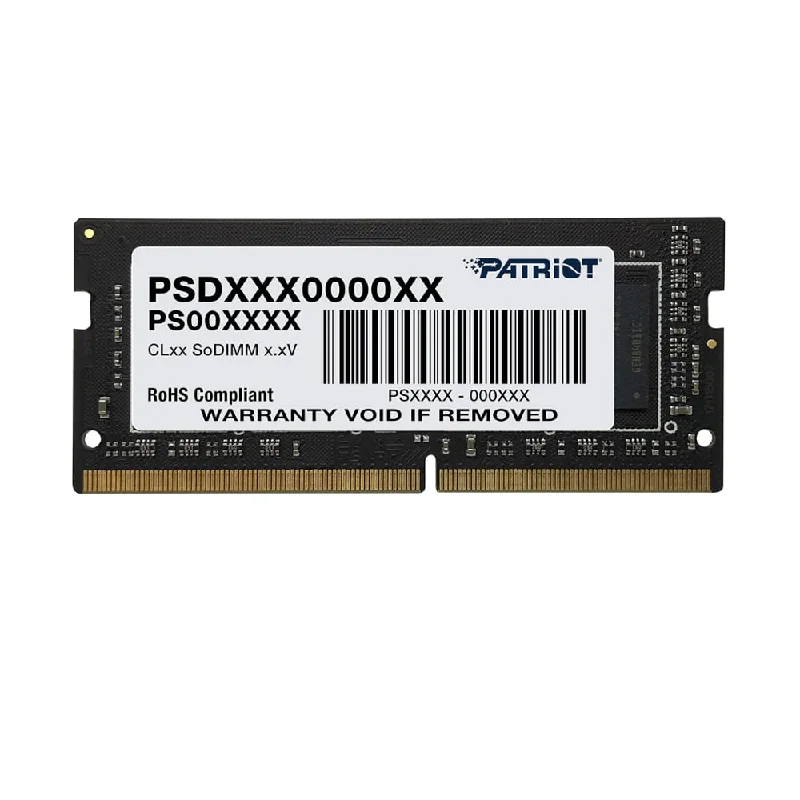 Patriot Signature Line 8GB 2400MHz DDR4 Dual Rank SODIMM Notebook Memory