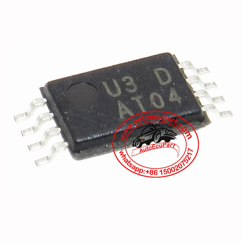 5pcs AT24C04 24C04 TSSOP8 Memory EEPROM Chip Automotive Component IC Original New