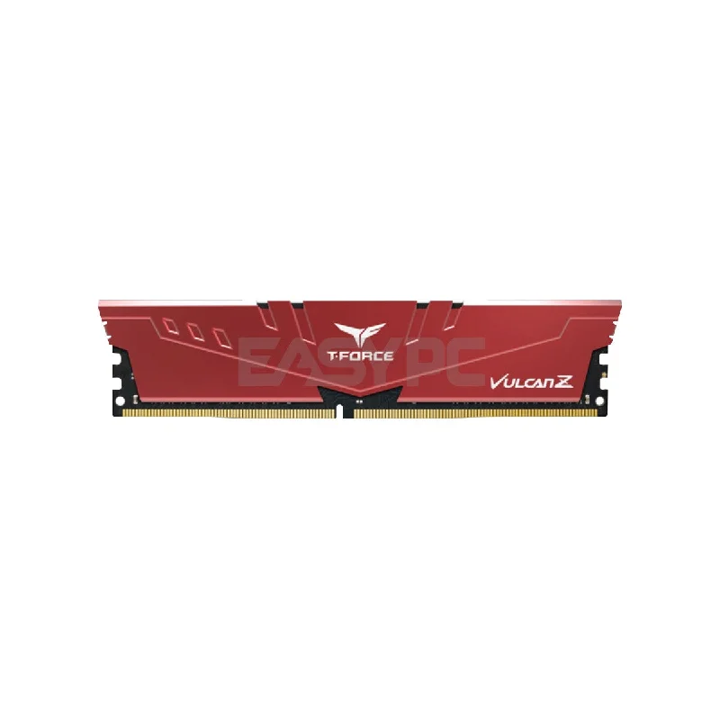 Team Elite Vulcan Z 16GB 2x8 3600mHz Red DDR4 Memory