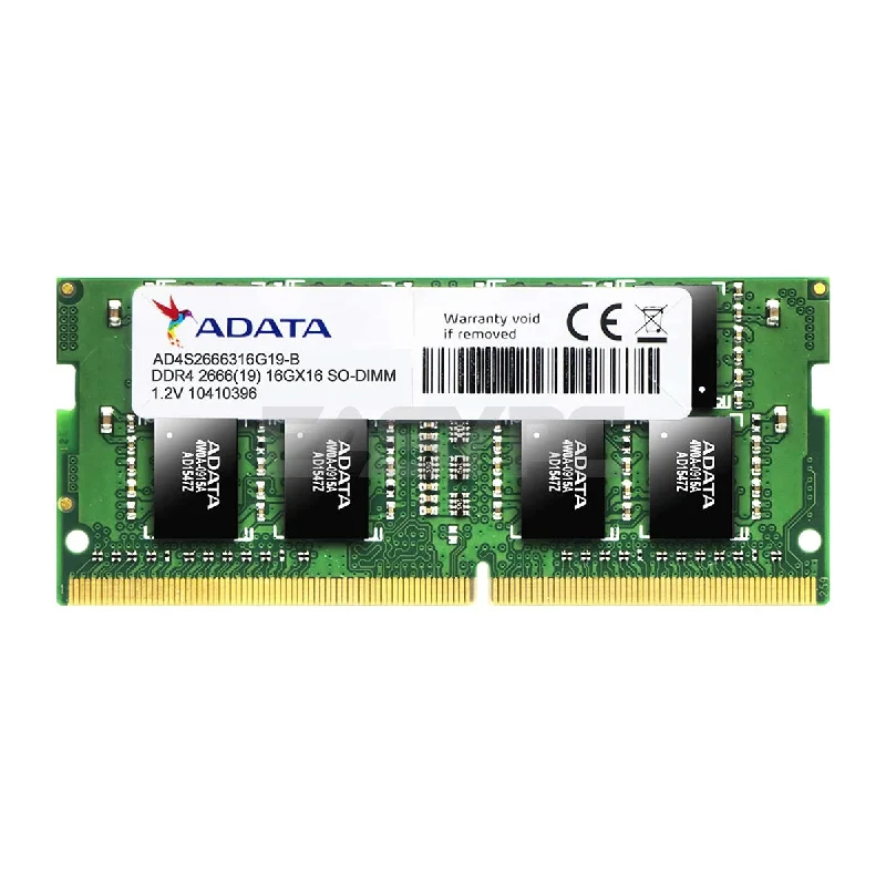 Adata Memory 1x8gb Ddr4-2666 Sodimm