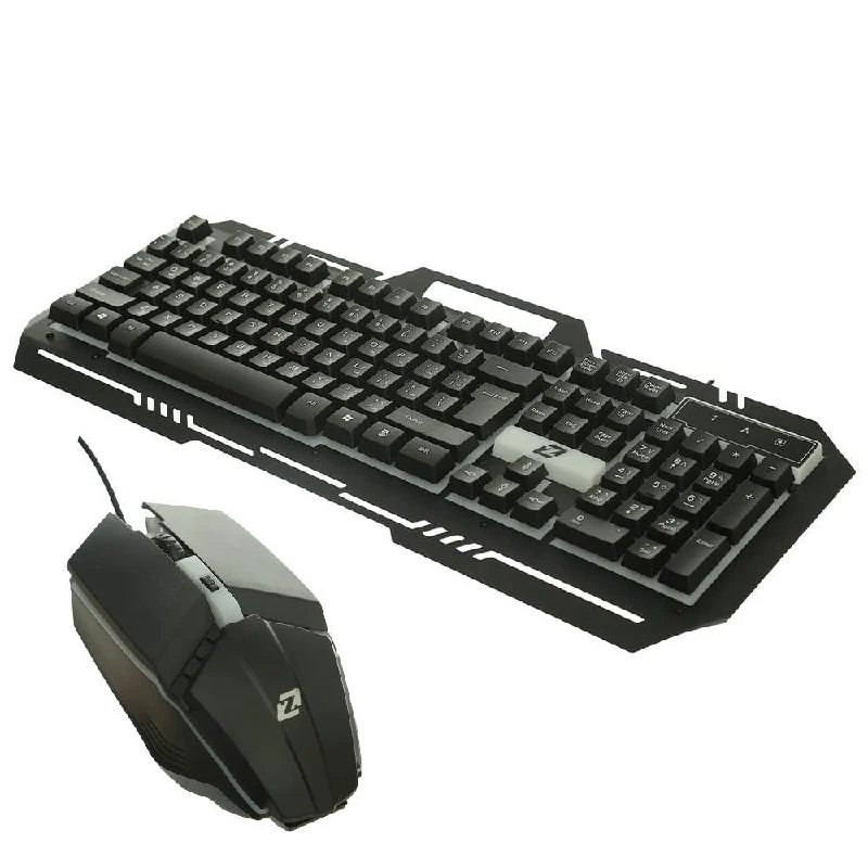 Zero ZR-6806 Wired Keyboard + Mouse Combo English & Arabic