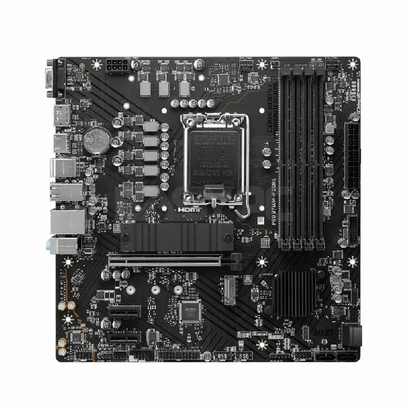 MSI PRO B760M-P Socket LGA 1700 DDR4 Motherboard