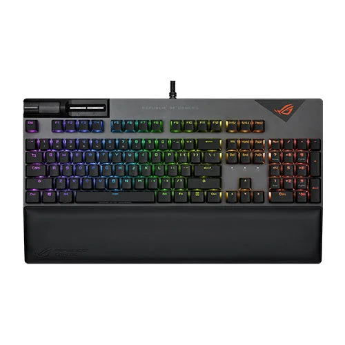 ASUS ROG Strix Flare II NX Red Switch Linear & Swift Mechanical Gaming Keyboard XA08 STRIX FLARE II/NXRD/US