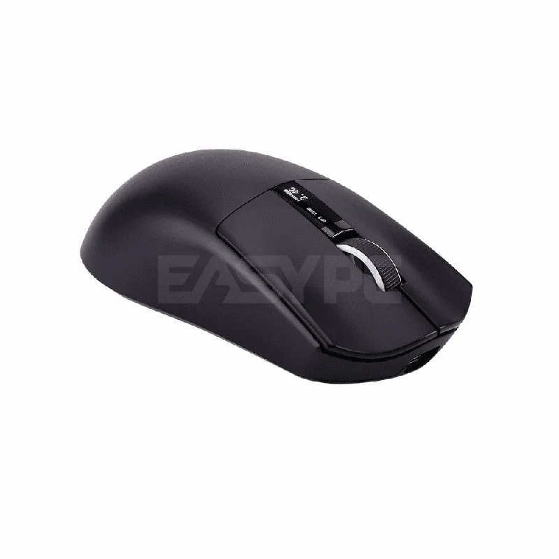 RAKK TANAW Trimode PMW3395 Huano 80M OLED Gaming Mouse Black with RGB Charging Dock