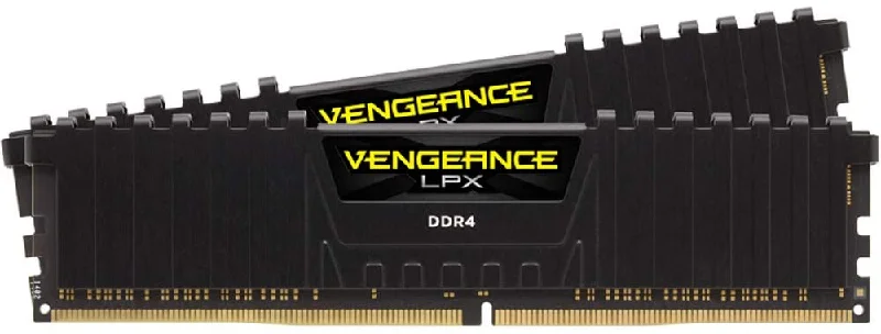 Corsair CMK16GX4M2B3200C16 Vengeance LPX 16GB (2 x 8GB) DDR4 3200 MHz C16 XMP 2.0 High Performance Desktop Memory Kit, Black