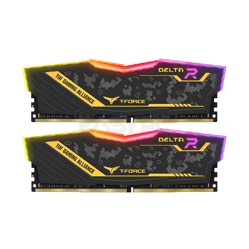 Team Elite TForce Delta TUF 16GB 2x8  3200mhz Ddr4 RGB Gaming Memory