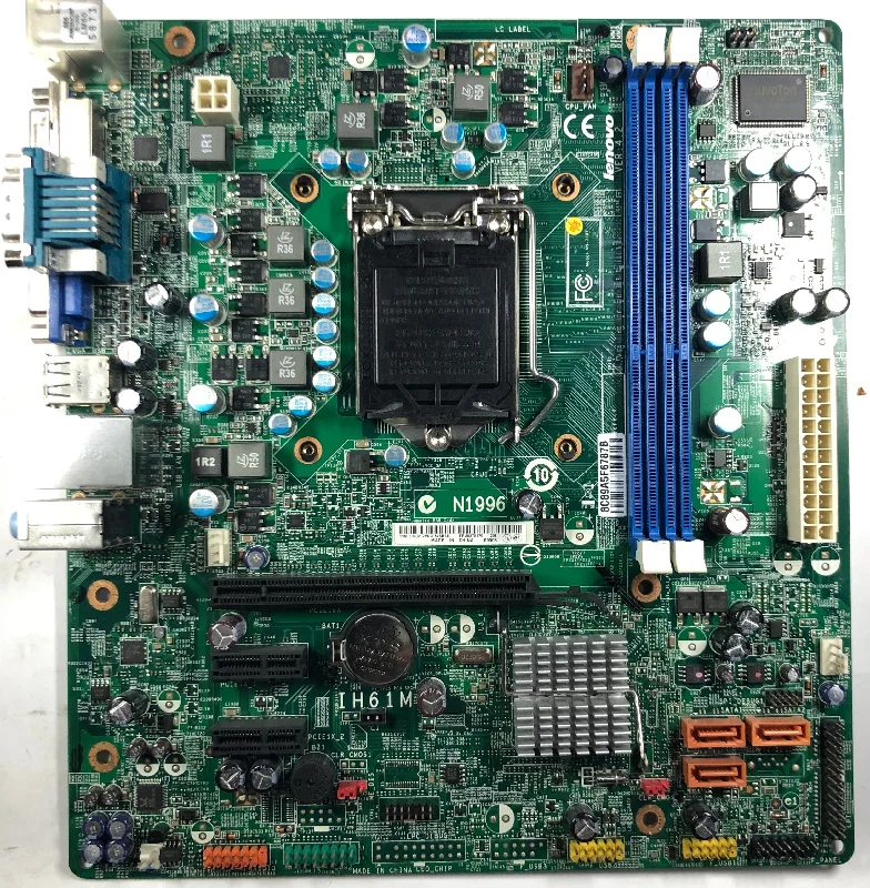 Lenovo ThinkCentre M72e Desktop IH61M Motherboard- 03T8179