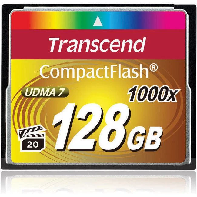 Transcend Ultimate 128 GB CompactFlash TS128GCF1000