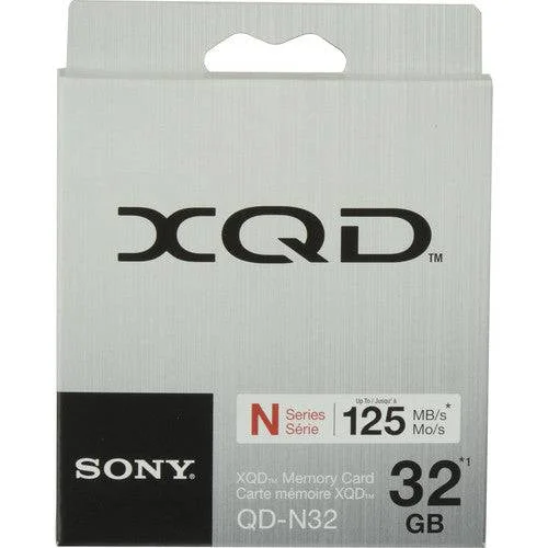 Sony 32GB QDN32 XQD N Series Memory Card