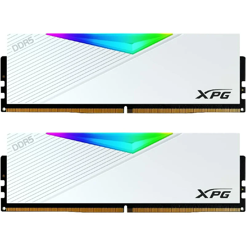 32GB (2x16GB) DDR5 6400MHZ CL32 XPG Lancer White RGB RAM