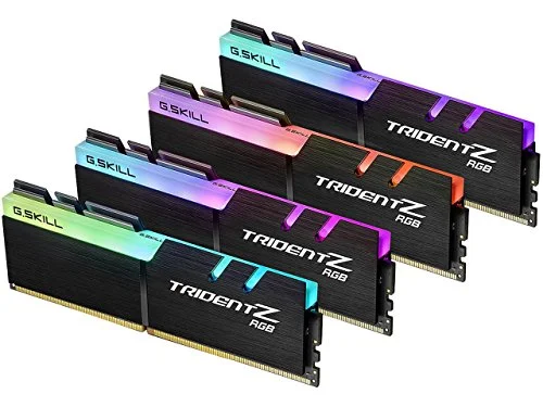 G.SKILL TridentZ RGB Series 64GB (4 x 16GB) 3333MHz DIMM -- F4-3333C16Q-64GTZR