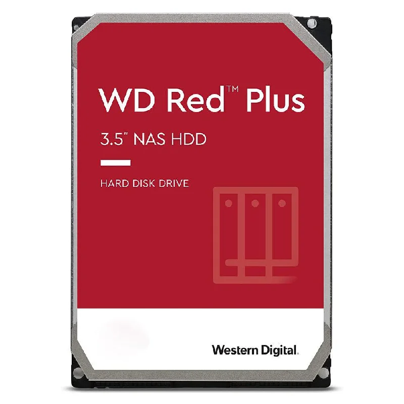 Western Digital Red Plus NAS 8TB 3.5 Inch Server Internal Hard Drive