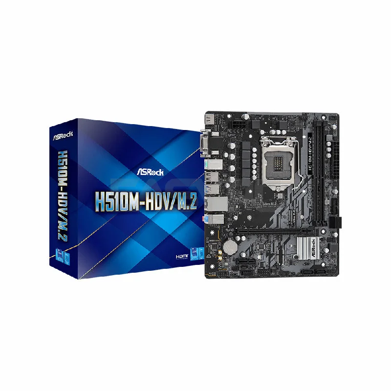 Asrock H510M-HDV/M.2 Socket LGA 1200 Ddr4 Gaming Motherboard