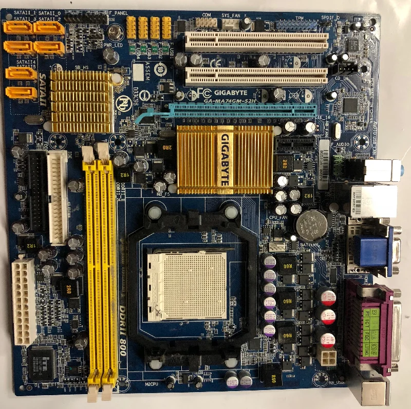 Intel GA-MA74GM-S2H Desktop Motherboard