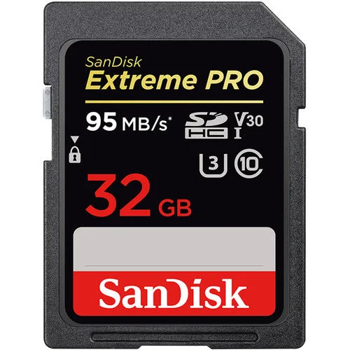 SanDisk 32GB Extreme PRO SDHC UHS-I Memory Card