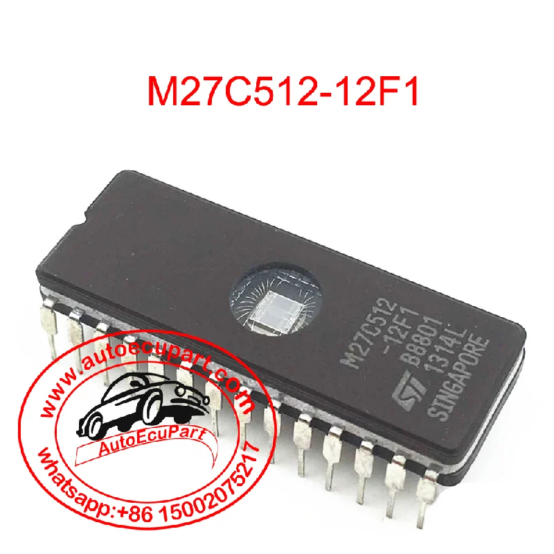 5pcs M27C512-12F1 Original New EEPROM Memory IC Chip component