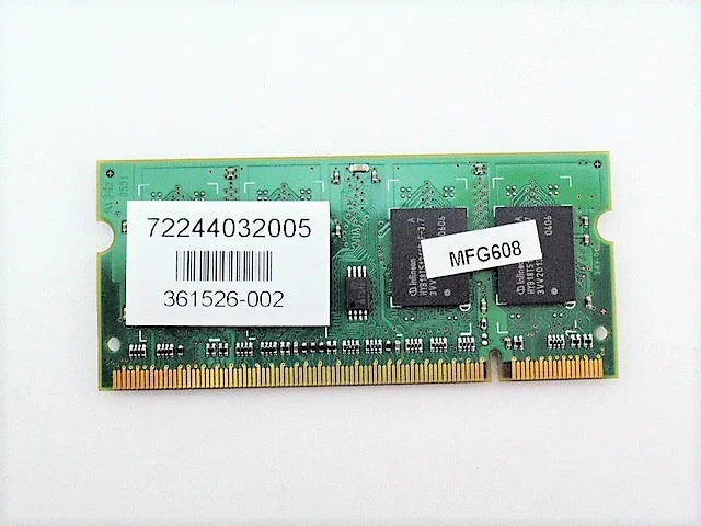 Compaq Memory 512MB SODIMM PC2-3200S 400M NC4200 TC4200 383541-001