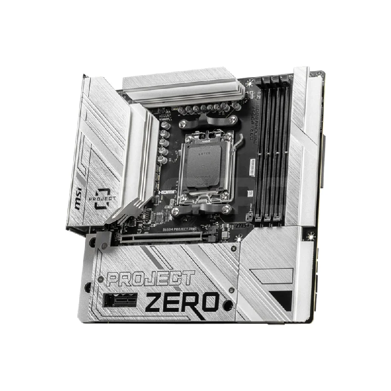 MSI B650M Project zero socket AM5 DDR5 Motherboard