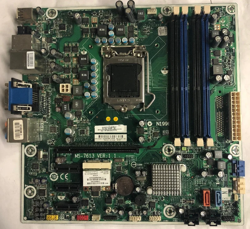 HP Pro 3130 Minitower MS-7613 Motherboard- 614494-001