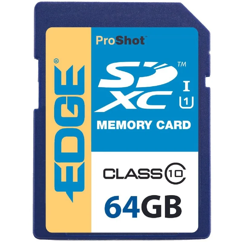 EDGE ProShot 64 GB Class 10/UHS-I (U1) SDXC (PE229061)