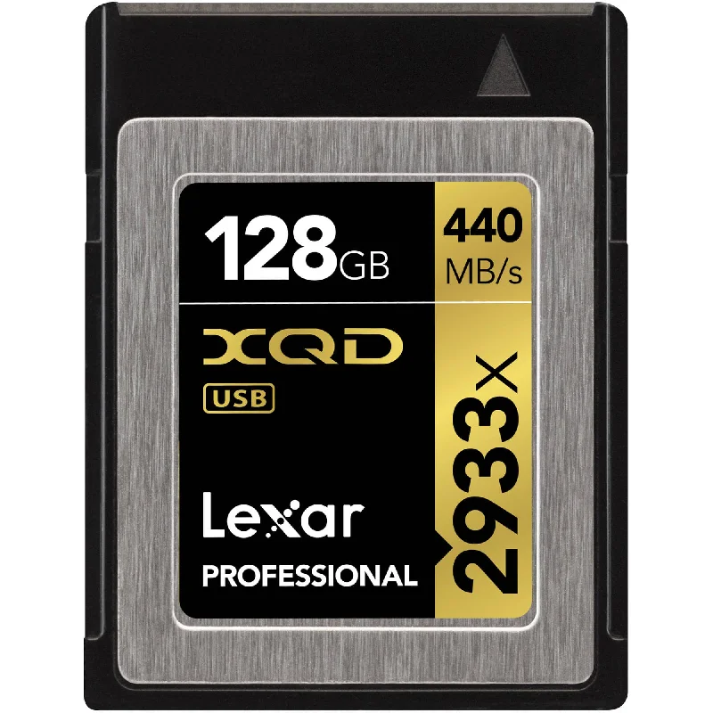 Lexar 128GB 2933x XQD 2.0 Memory Card