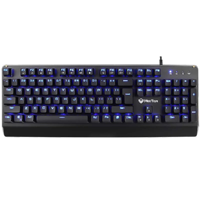 Meetion MK01 Blue Switch Wired RGB Gaming Keyboard English & Arabic