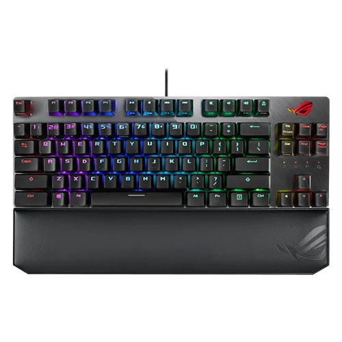 Asus ROG Strix Scope RX TKL Wireless Deluxe, 80% Gaming Keyboard X807 (Red / Blue)