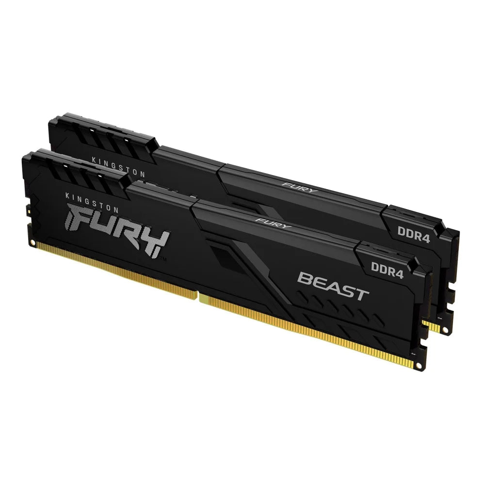 Kingston Technology FURY 32GB 2666MT/s DDR4 CL16 DIMM (Kit of 2) Beast Black