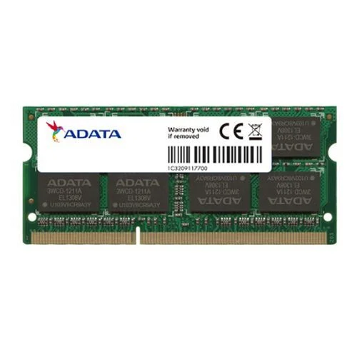 ADATA ADDS1600W8G11-S memory module 8 GB 1 x 8 GB DDR3L 1600 MHz