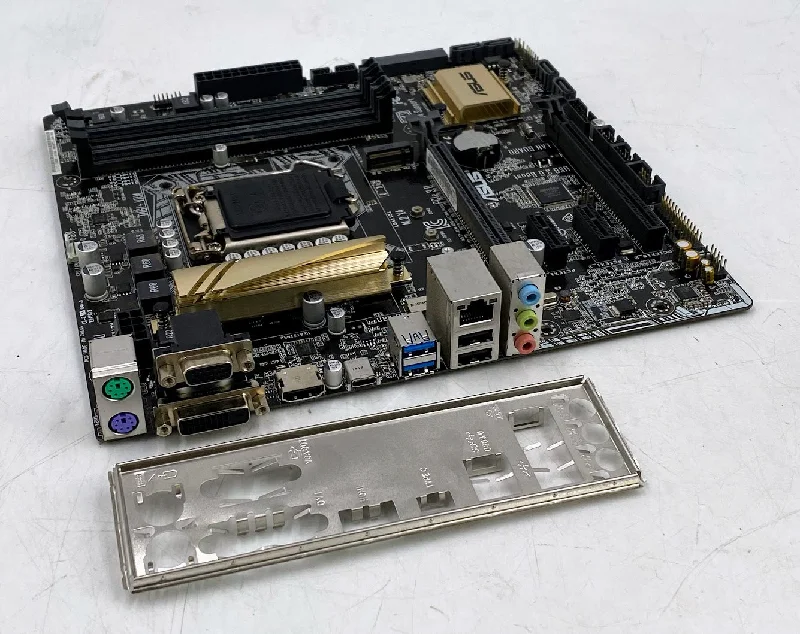 Asus H170M-PLUS Desktop Motherboard, Socket 1151