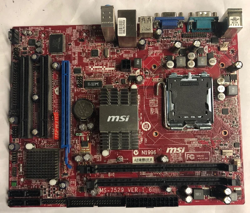 MSI MS-7529 Desktop Micro ATX Motherboard- G31TM-P21