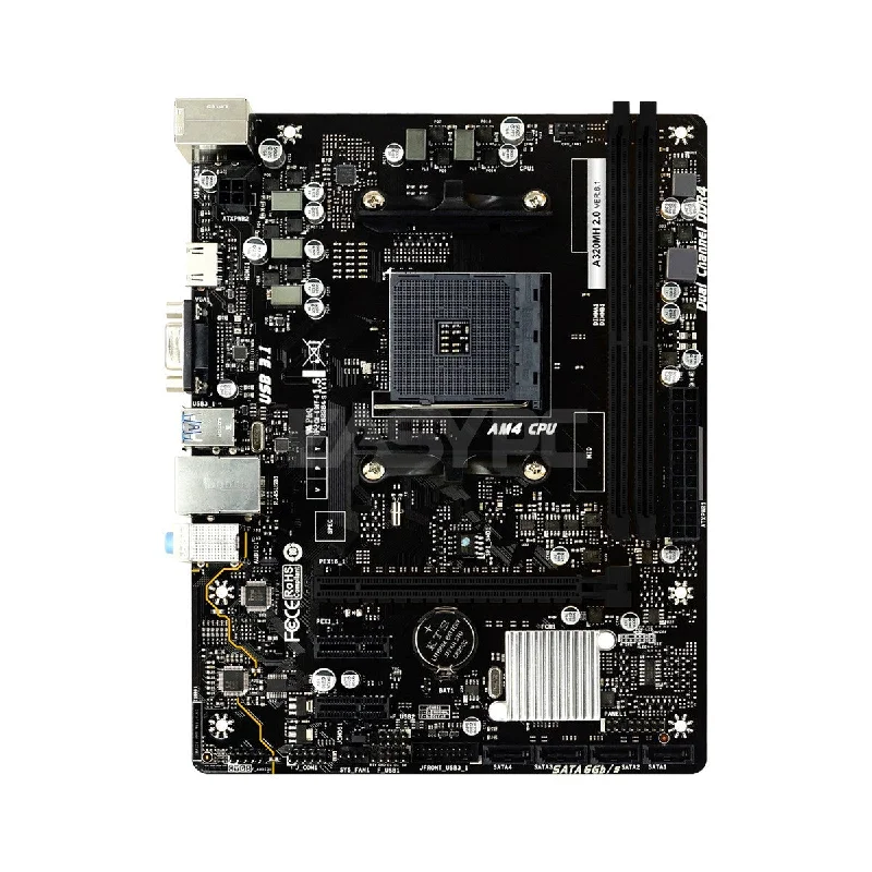 Biostar A320MH 2.0 Socket Am4 Ddr4 Motherboard