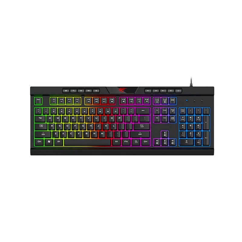 Havit HV-KB500L RGB Multi-Media Key Gaming Keyboard