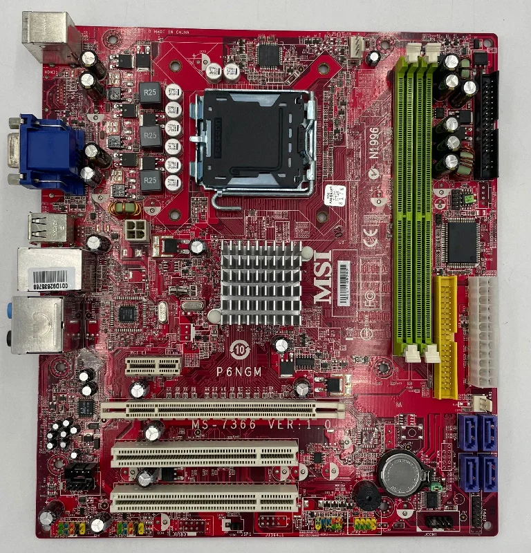 MSI MS-7366 Desktop MicroATX Motherboard- P6NGM