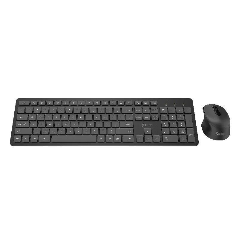 Full-Size Wireless Keyboard and Mouse