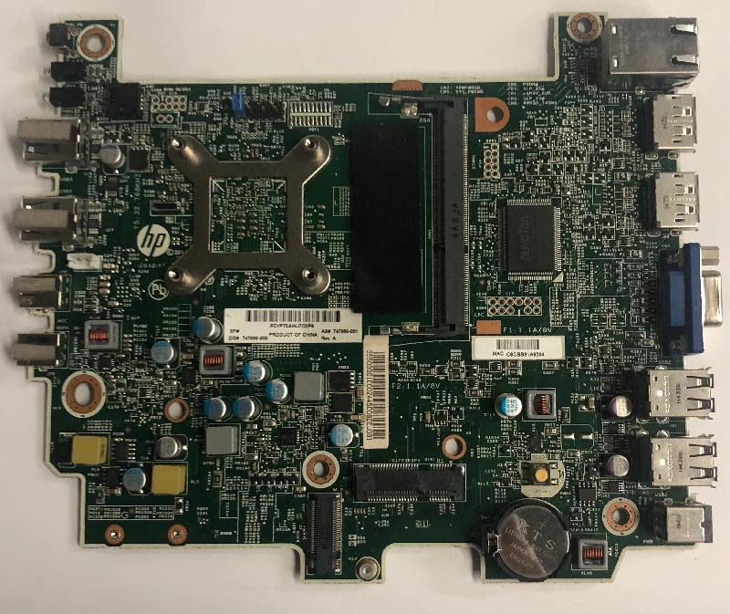 HP Mini Desktop 348.00D04.0011 Motherboard- 747685-001