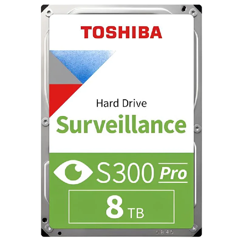 Toshiba S300 Pro 8TB 3.5 inch Surveillance Internal Hard Drive