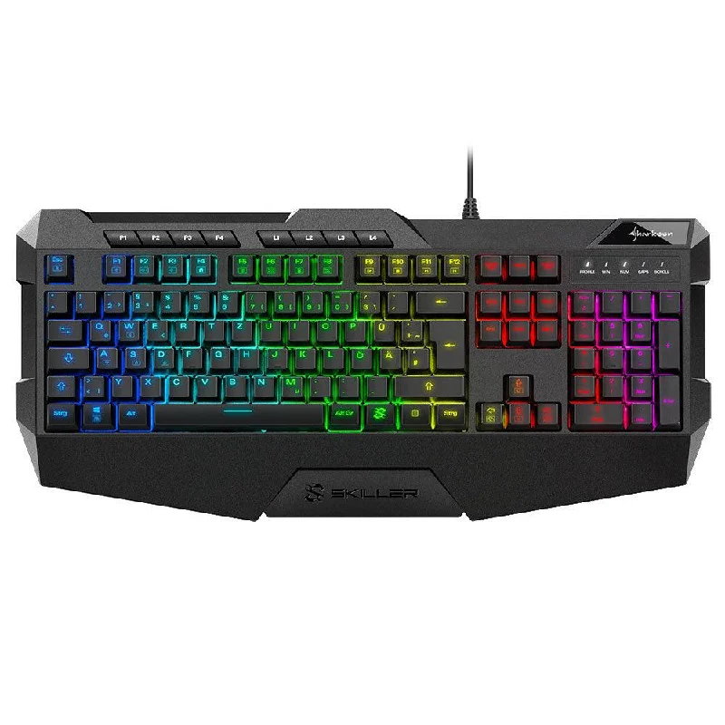 Sharkoon Skiller SGK4 Wired Gaming Keyboard English & Arabic