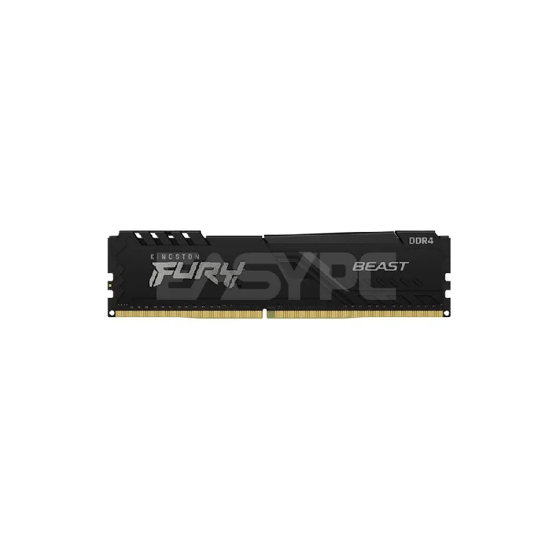 Kingston Fury Beast 8gb 1x8 2666MT/s Ddr4 Memory Black