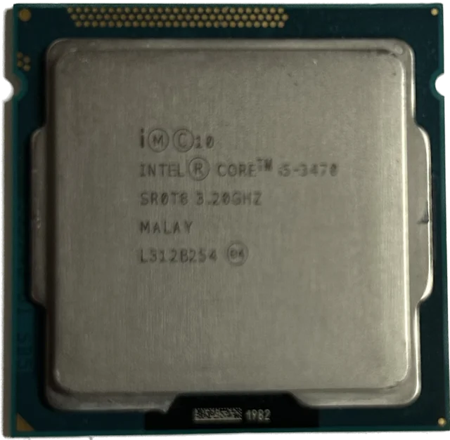 Intel Core i5-3470 CPU 3.2GHz 6MB Quad Core Processor SR0T8