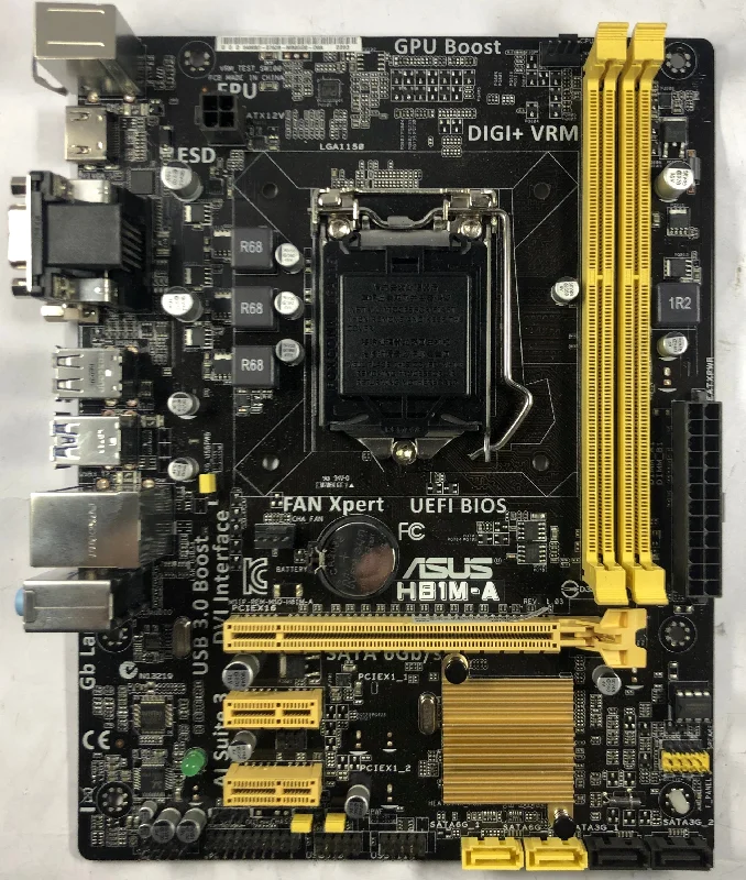 Asus H81M-A Desktop microATX Motherboard