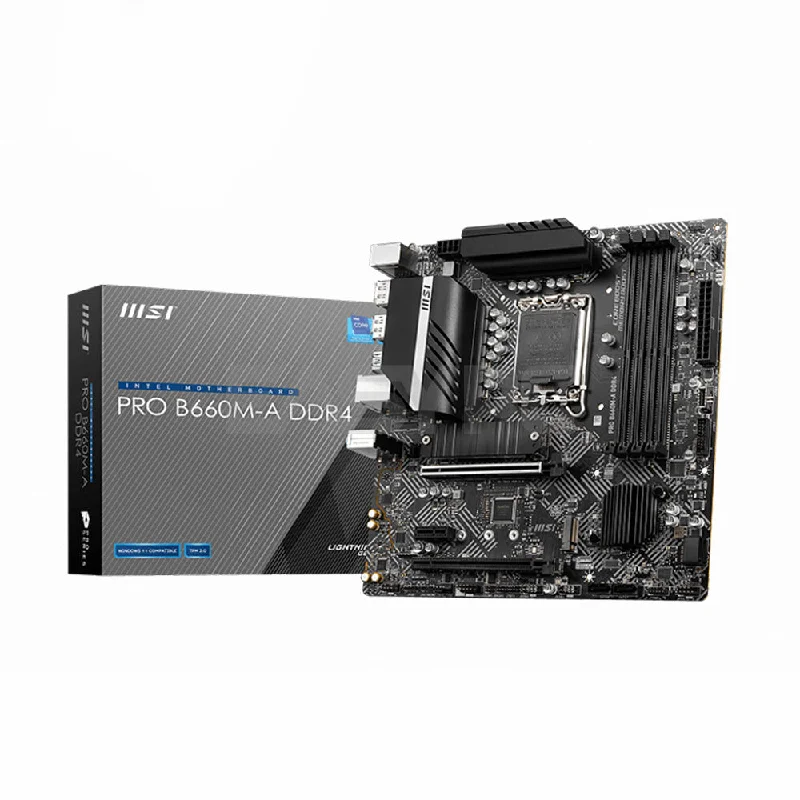 MSI Pro B660M-A Socket LGA 1700 Ddr4 Motherboard