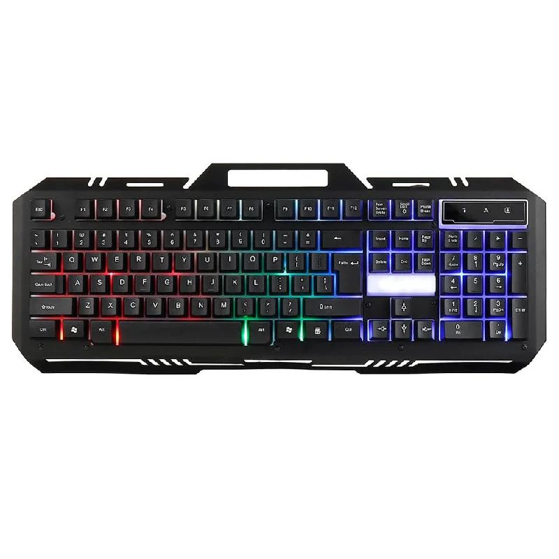 Gamma K-512 Wired Rainbow Gaming Keyboard English & Arabic