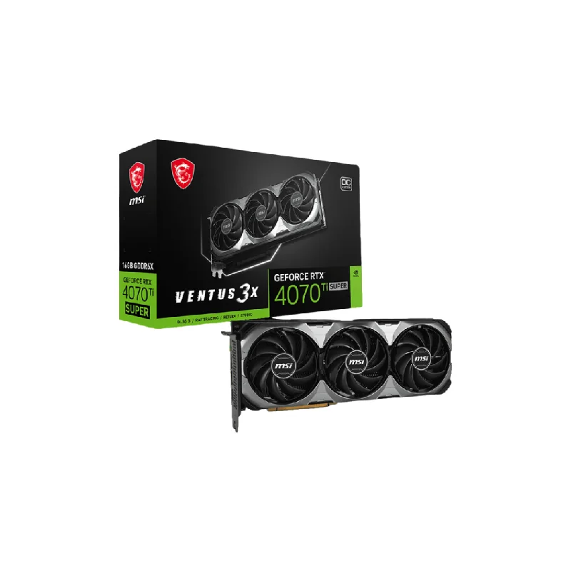 MSI RTX 4070 TI Super Ventus 3X OC 16G Graphics Card 912-V513-627